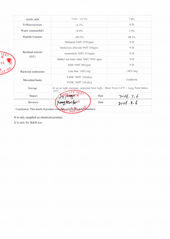 COA Report 10